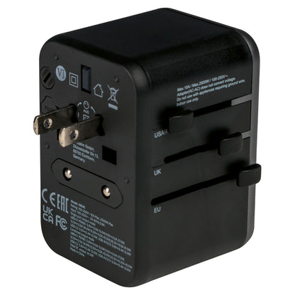 Verbatim Uni.Travel Adapt.UTA-04 USB-C 61W 2xUSB-C 3xUSB-A  49546