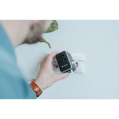 Verbatim Uni.Travel Adapt.UTA-04 USB-C 61W 2xUSB-C 3xUSB-A  49546