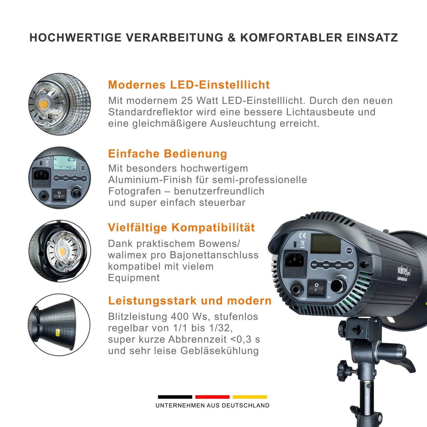 walimex pro Campaigner 400 HS