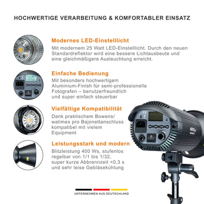 walimex pro Campaigner 400 HS