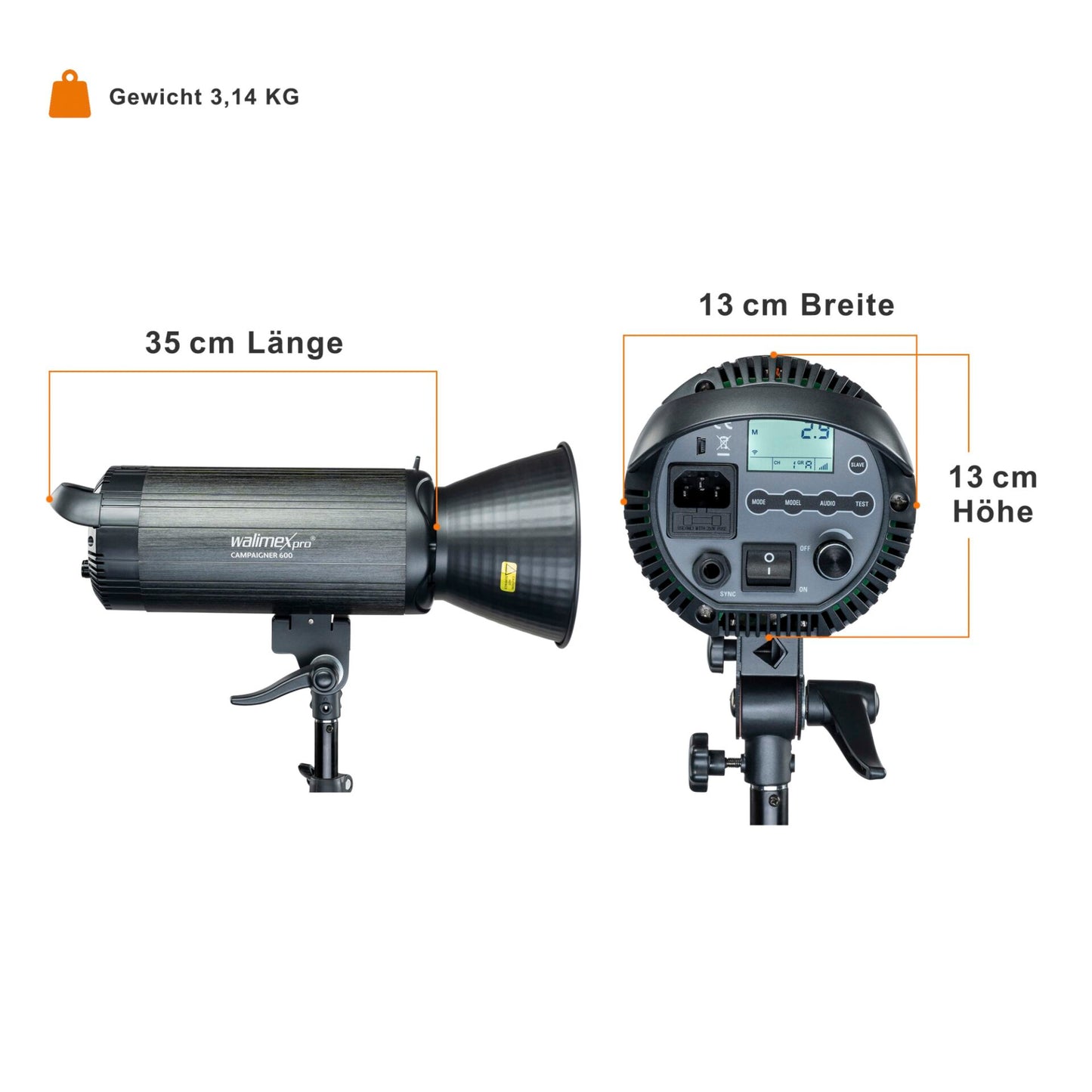 walimex pro Campaigner 600 HS