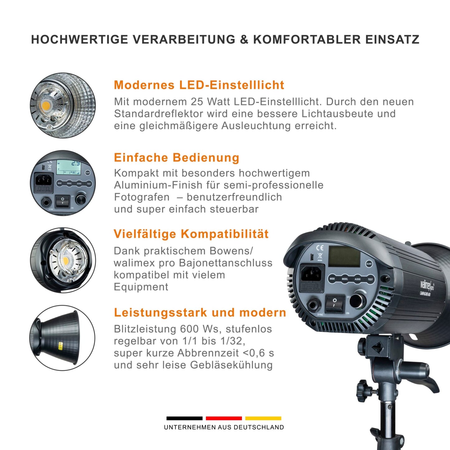 walimex pro Campaigner 600 HS