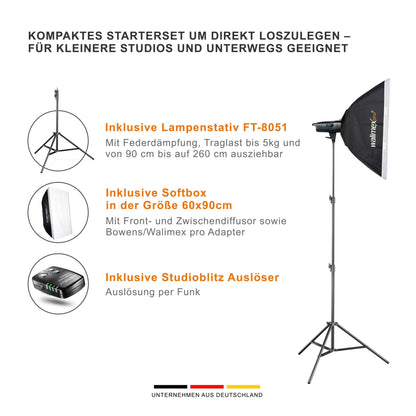 walimex pro Emerger 400 Set Double