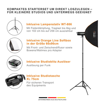 walimex pro Campaigner 400 HS Set Single