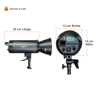 walimex pro Stager 400 HSS Set Single