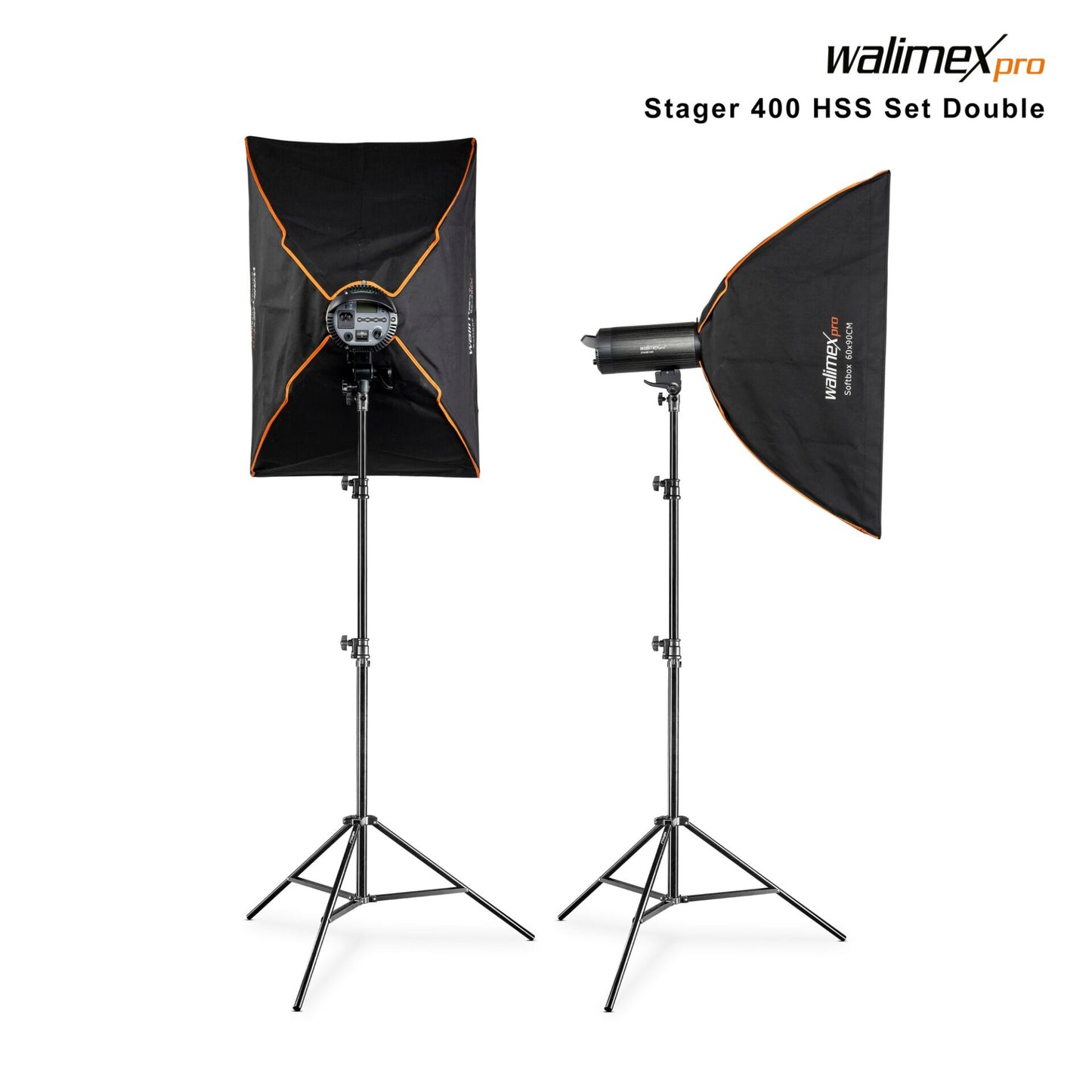 walimex pro Stager 400 HSS Set Double