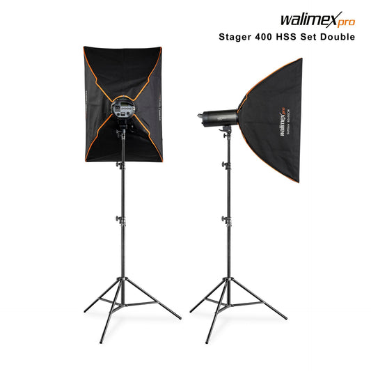 walimex pro Stager 400 HSS Set Double