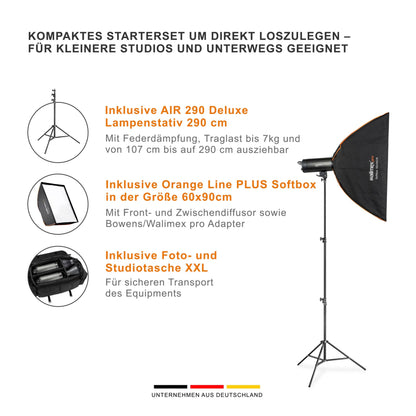walimex pro Stager 400 HSS Set Double