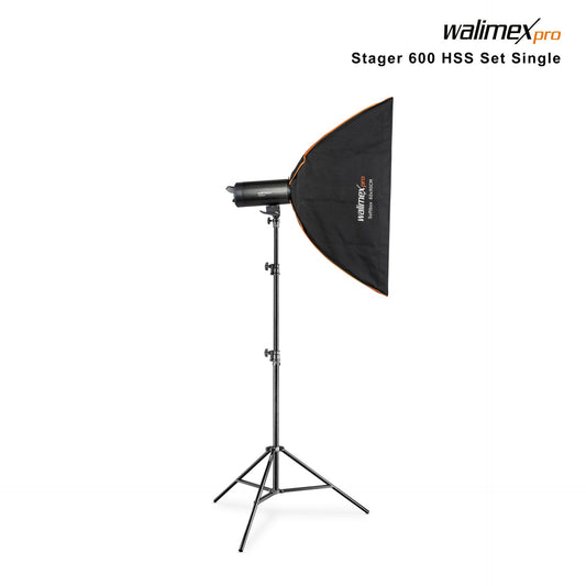 walimex pro Stager 600 HSS Set Single