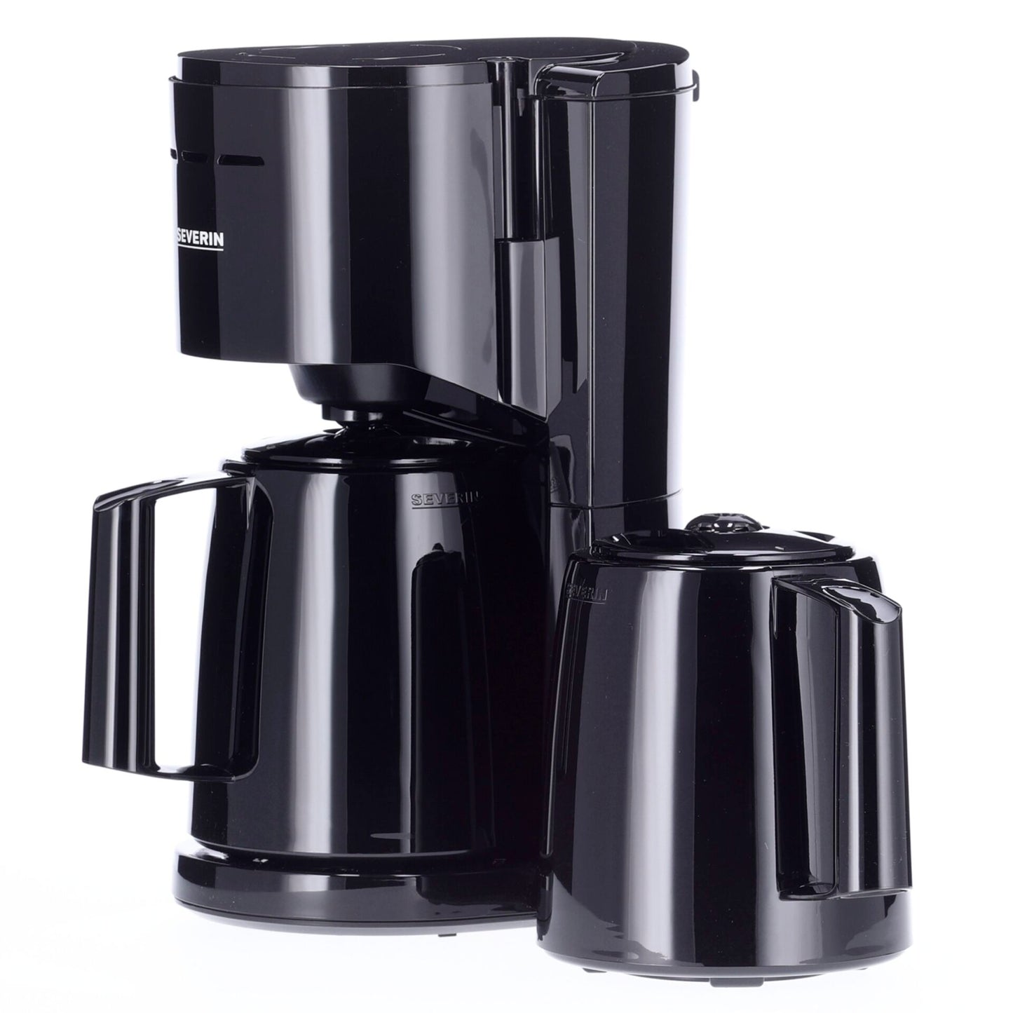 Severin KA 9307 black Filter Coffee Maker with 2 Pots