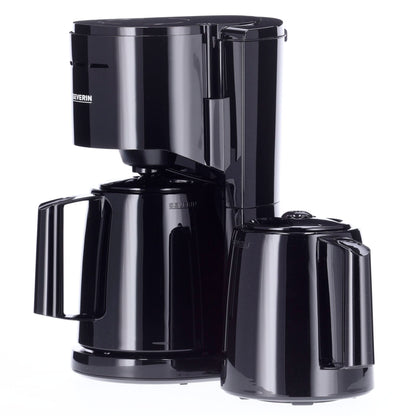 Severin KA 9307 black Filter Coffee Maker with 2 Pots