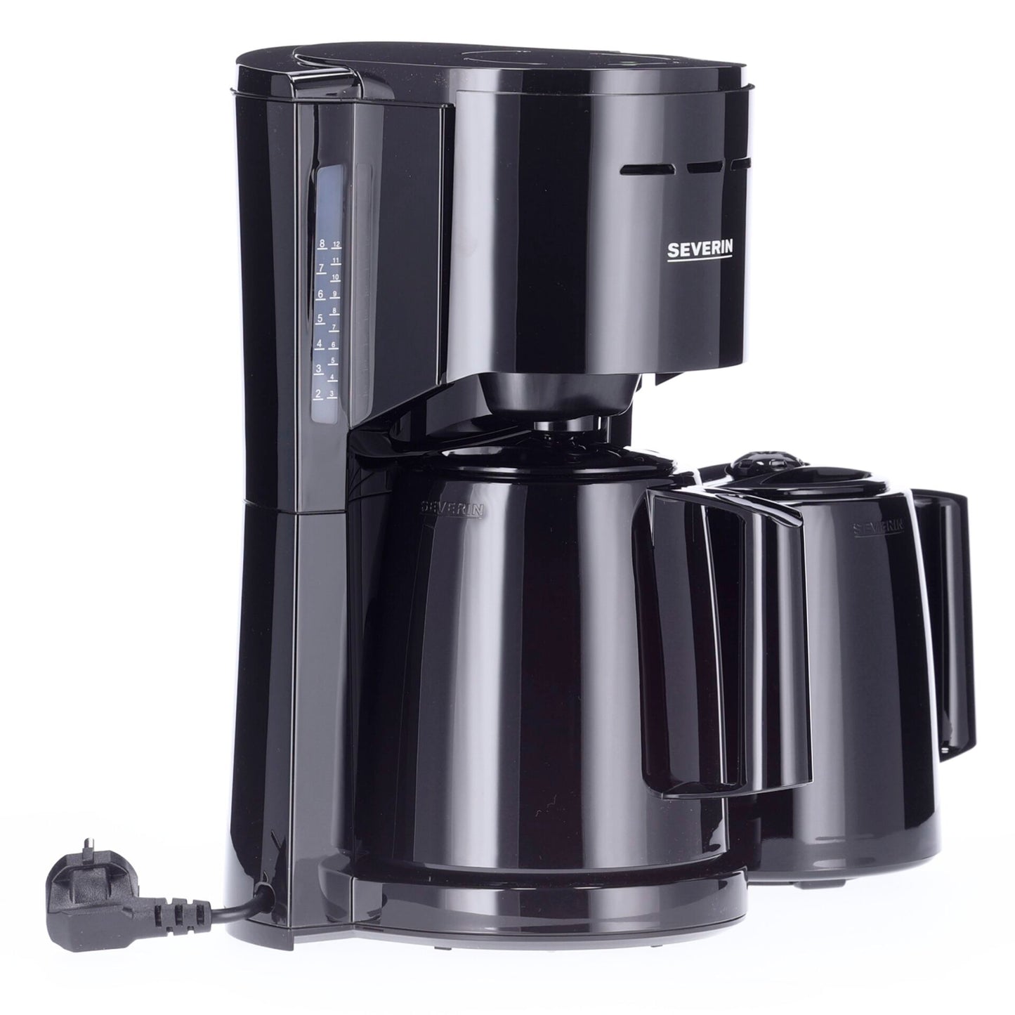 Severin KA 9307 black Filter Coffee Maker with 2 Pots