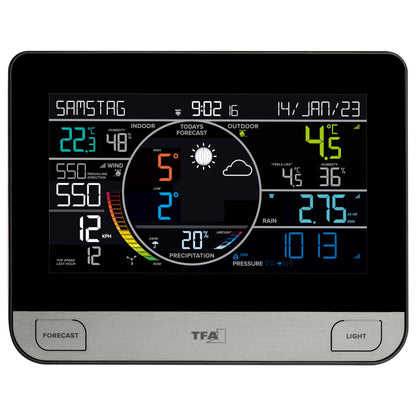 TFA 35.8003  View Pro  WLAN Radio controlled Weather Station