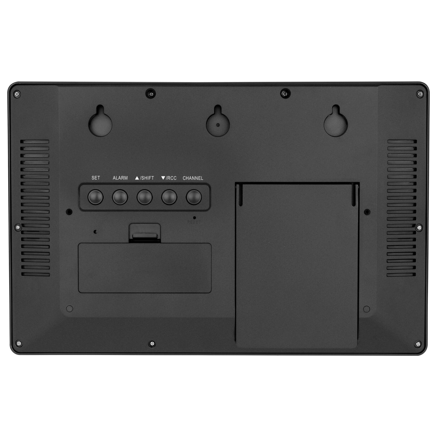 TFA 60.4524.01 black Digital XL Wall Clock