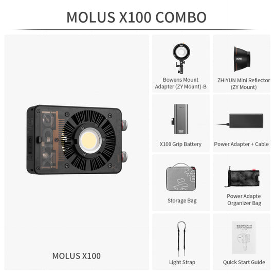 Zhiyun Molus X100 combo