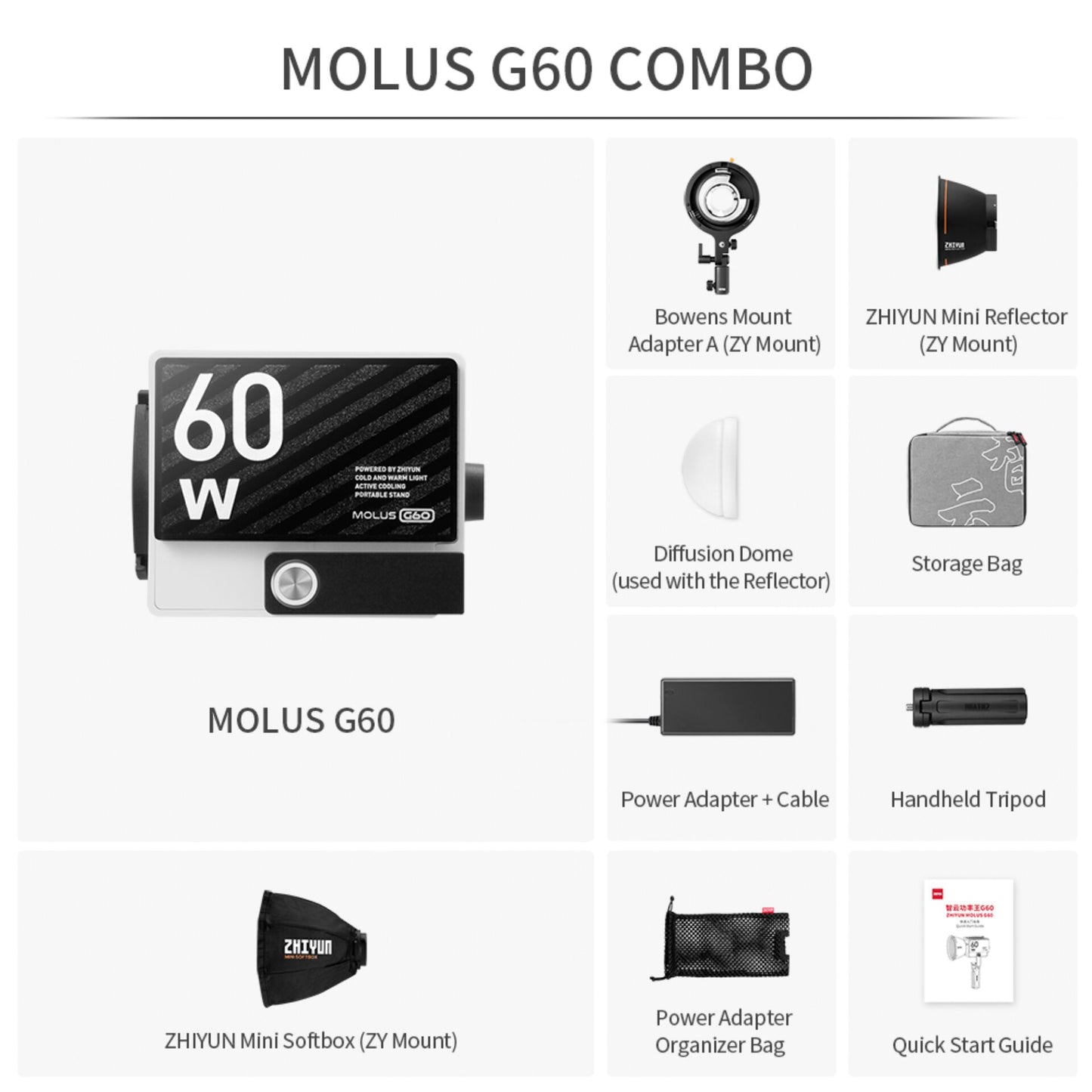 Zhiyun Molus G60 combo