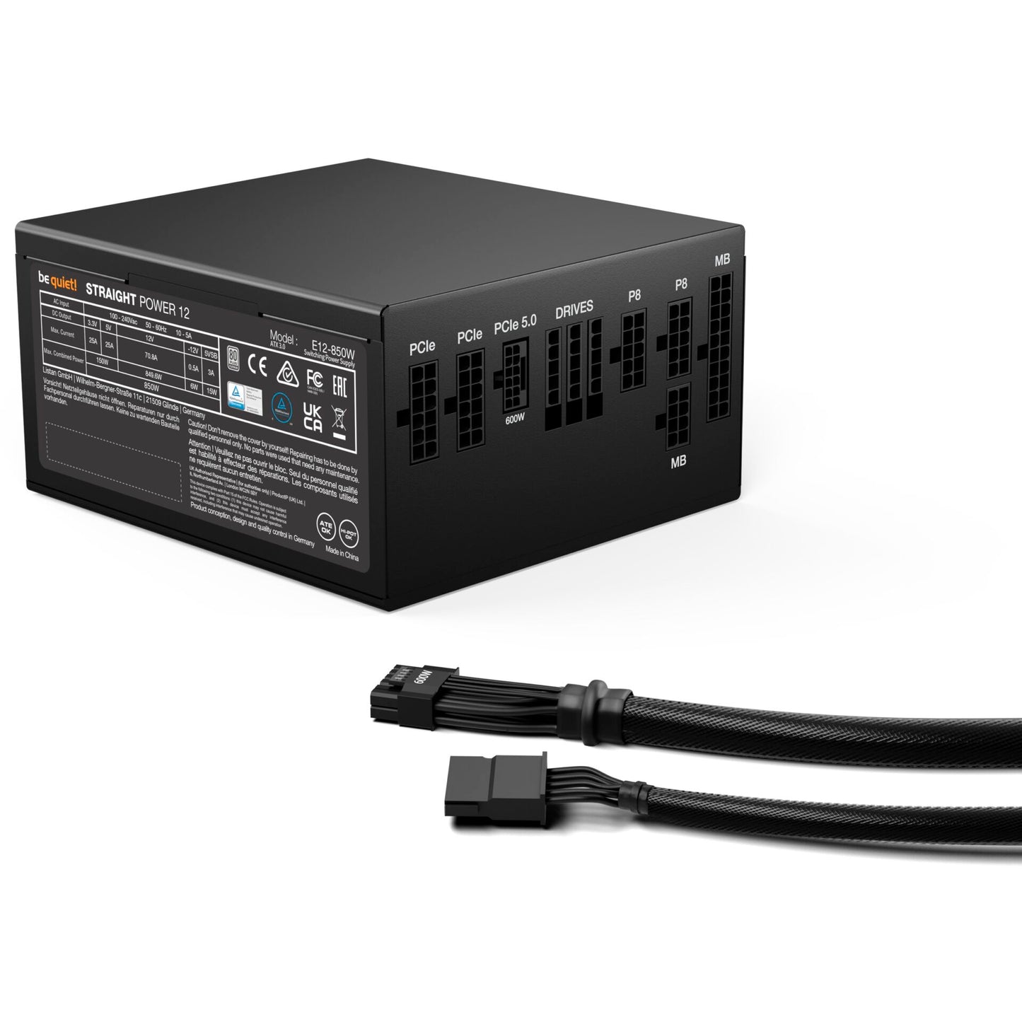 be quiet! STRAIGHT POWER 12 850W Power Supply