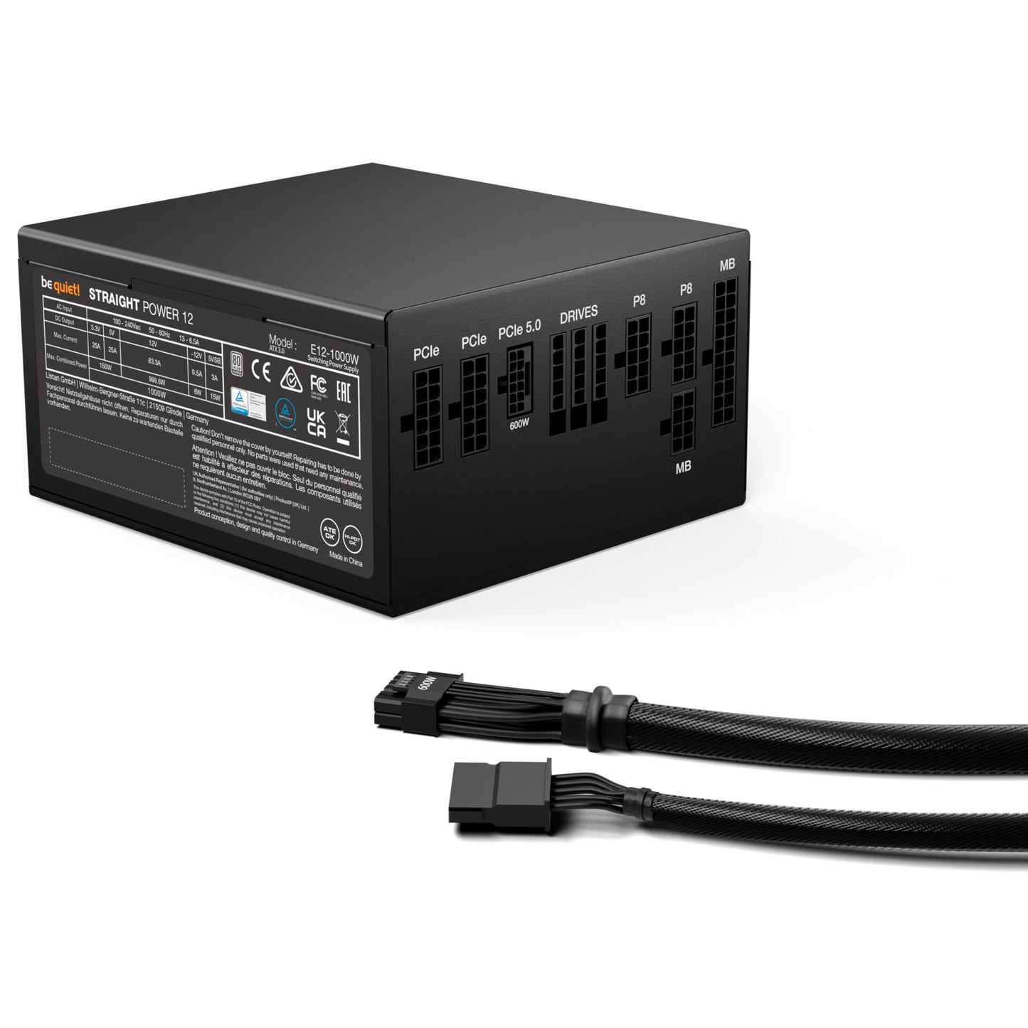 be quiet! STRAIGHT POWER 12 1000W Power Supply