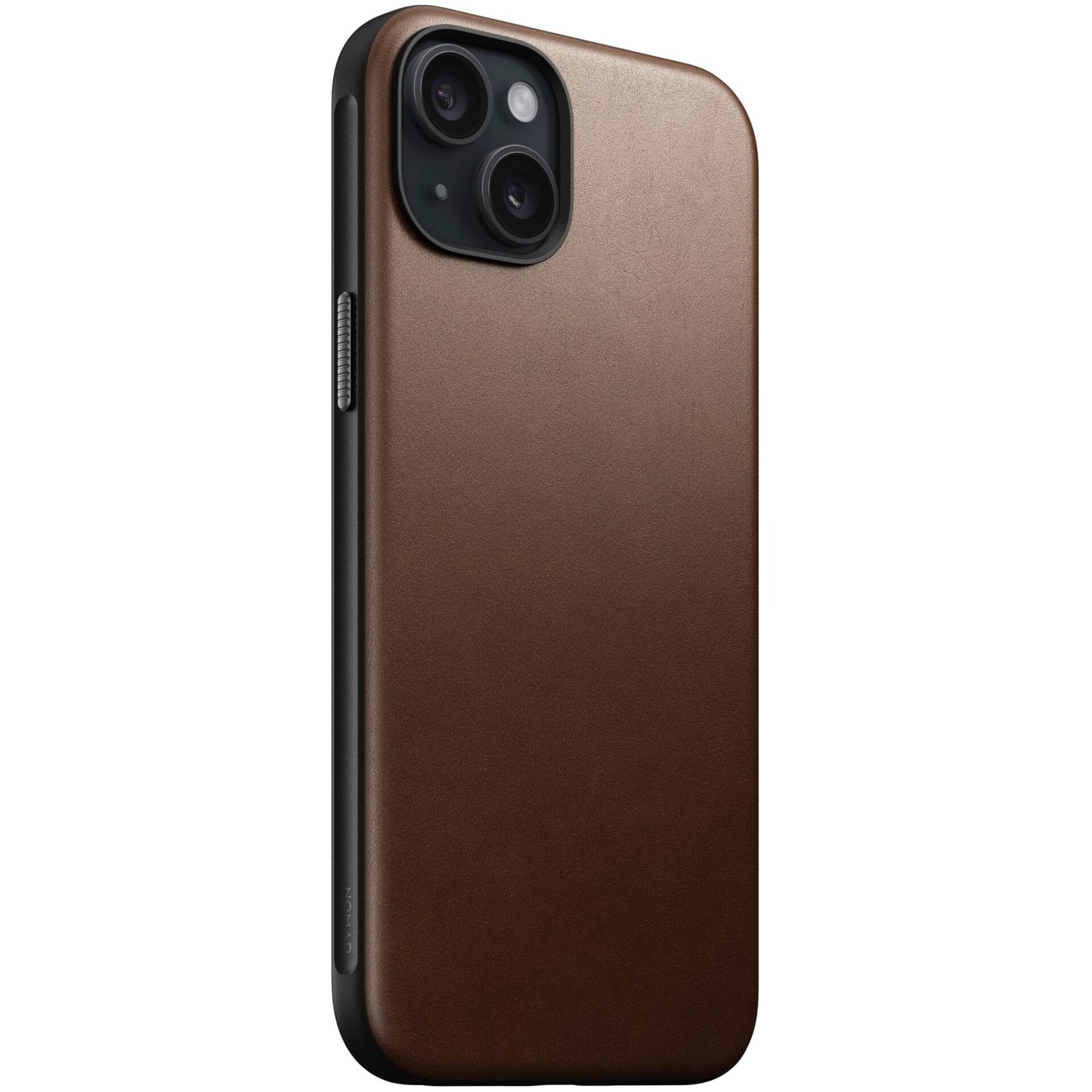 Nomad Modern Leather Case iPhone 15 Plus Brown