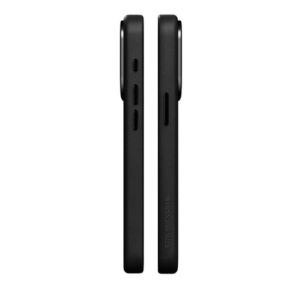 Woodcessories Bio Leather Case MagSafe iPhone 15 Pro Black
