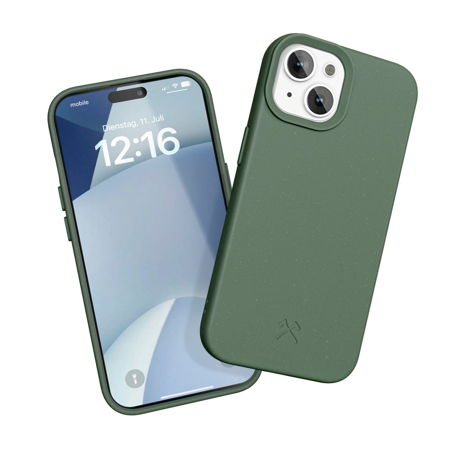 Woodcessories Bio Case MagSafe iPhone 15 Midnight Green