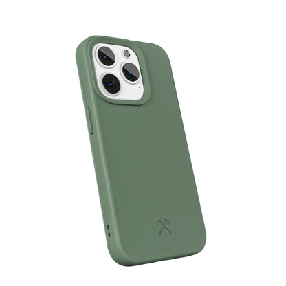 Woodcessories Bio Case MagSafe iPhone 15 Pro Midnight Green