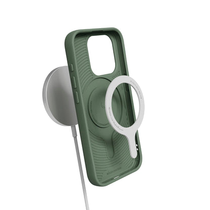 Woodcessories Bio Case MagSafe iPhone 15 Pro Midnight Green