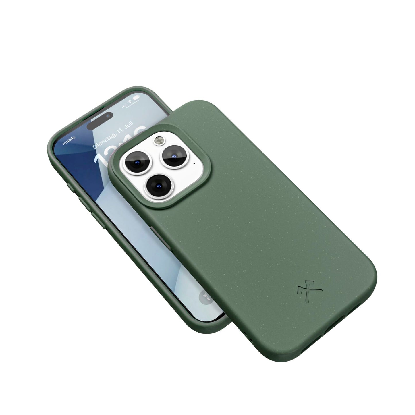 Woodcessories Bio Case MagSafe iPhone 15 Pro Midnight Green