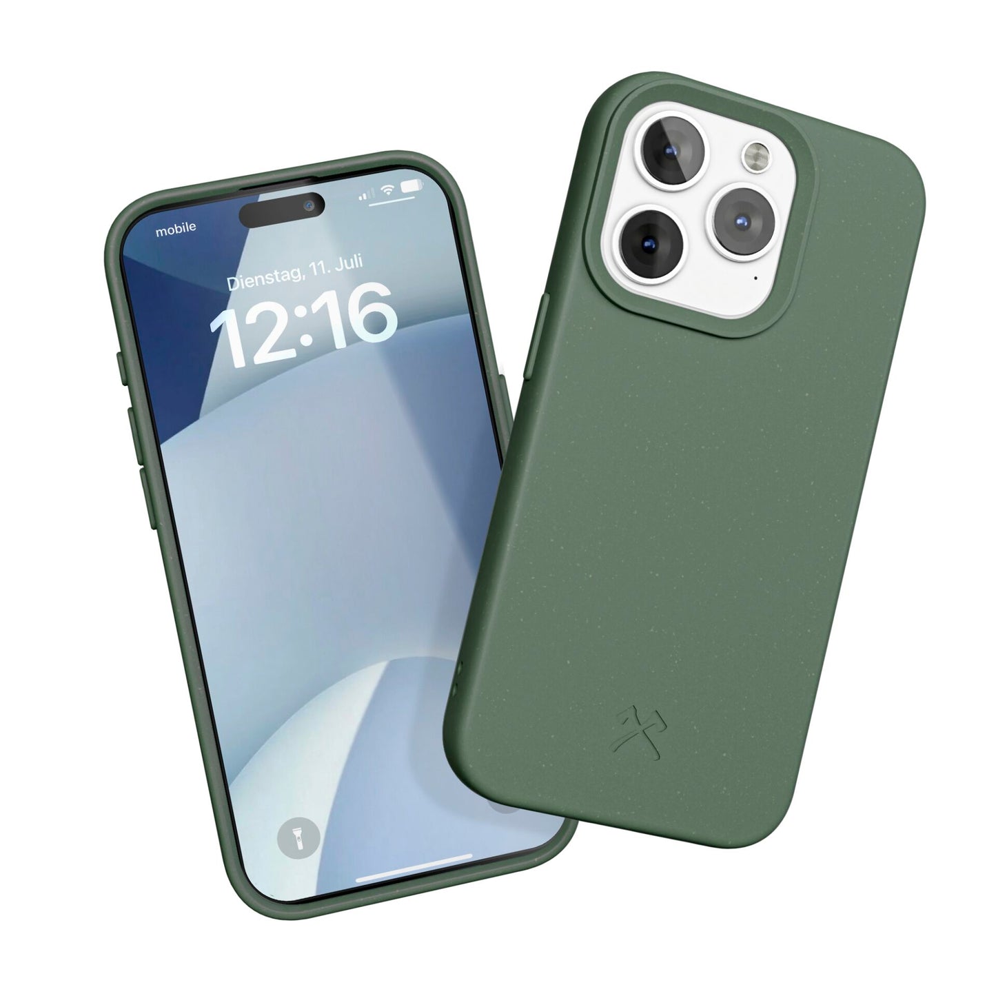 Woodcessories Bio Case MagSafe iPhone 15 Pro Midnight Green
