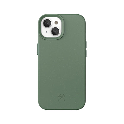 Woodcessories Bio Case MagSafe iPhone 15 Plus Midnight Green