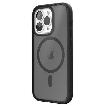 Woodcessories Clear Case MagSafe iPhone 15 Pro Max Black