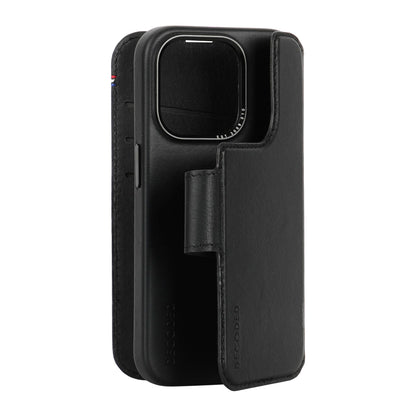 Decoded Leather Detachable Wallet iPhone 15 Pro Max Black