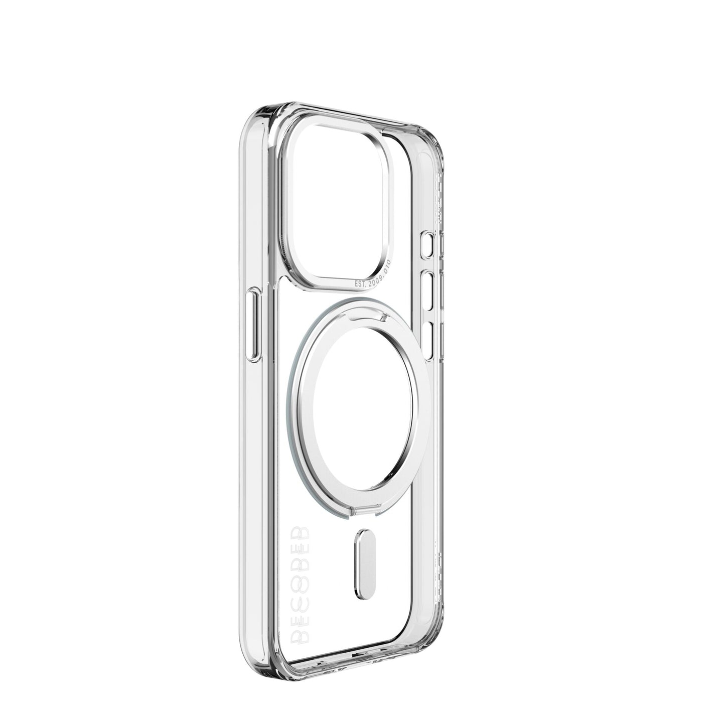 Decoded Recycled Plastic Loop Stand BackCover iP15 Pro Trans.