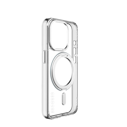 Decoded Recycled Plastic Loop Stand BackCover iP15 Pro Trans.