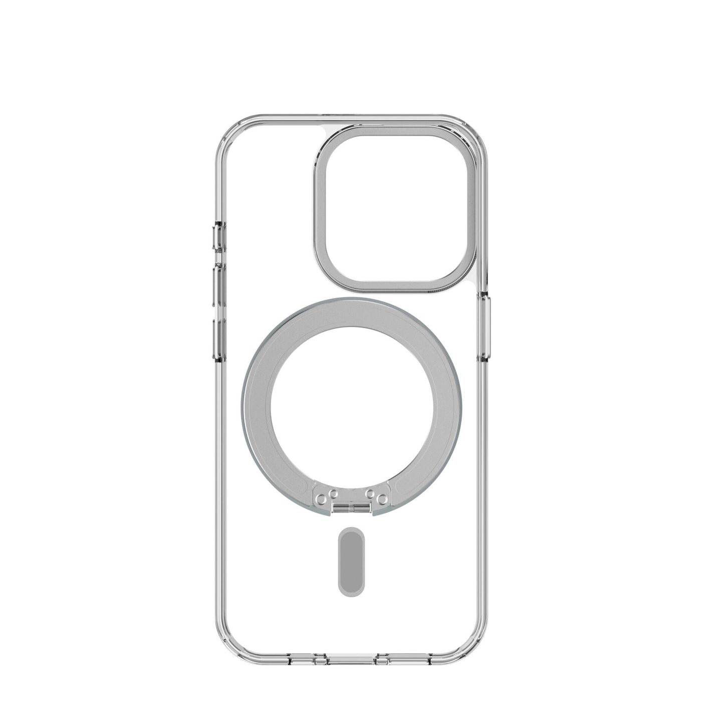 Decoded Recycled Plastic Loop Stand BackCover iP15 Pro Trans.