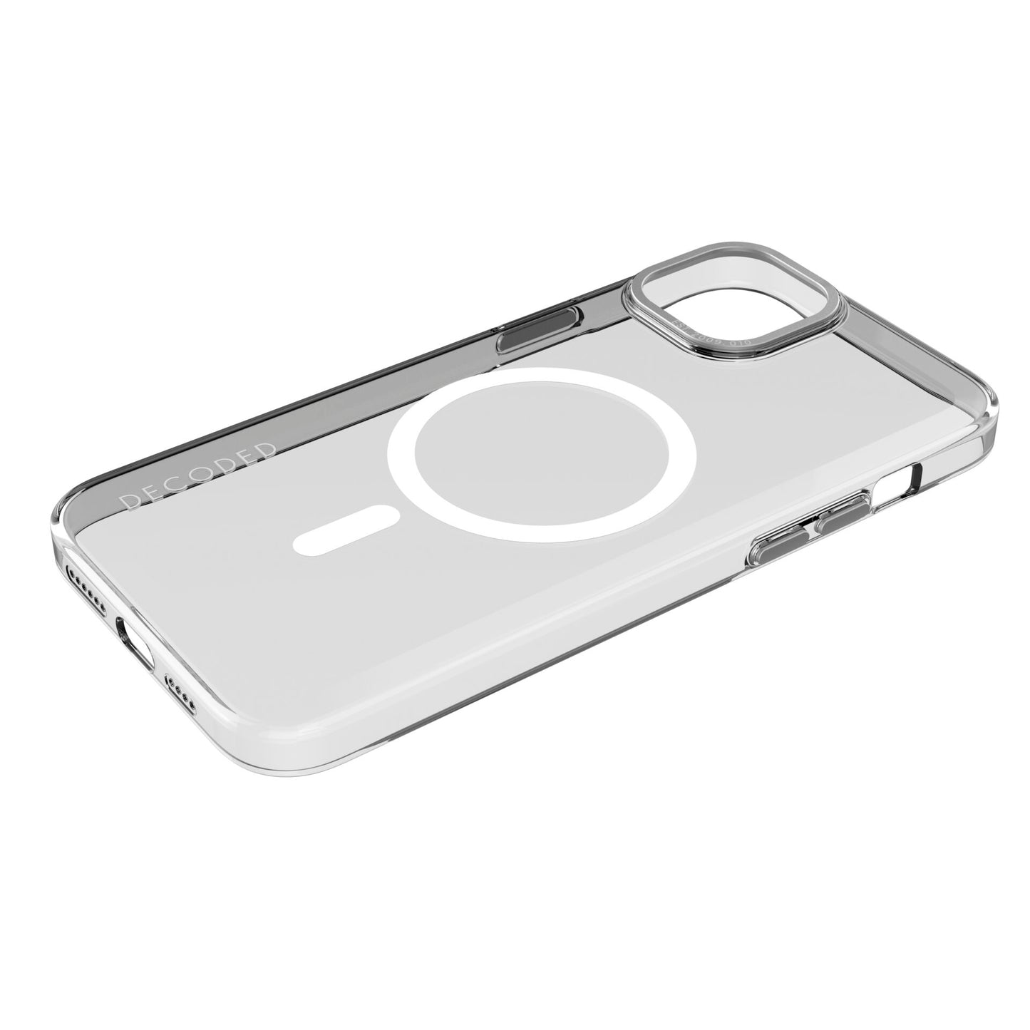 Decoded Recycled Plastic Backcover iP 15 Plus Transparant