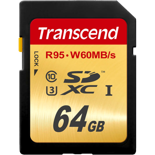 Transcend SDXC              64GB Class 10 UHS-I U3 Ultimate