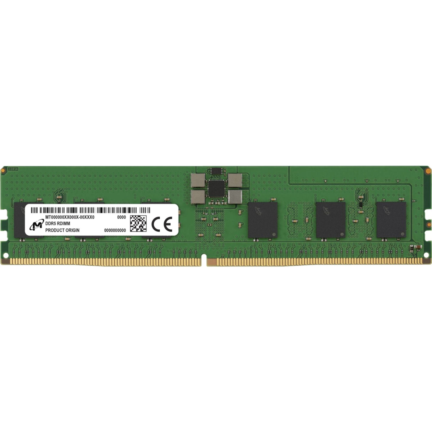 Micron DDR5 RDIMM           24GB 1Rx8 4800 CL40 (24Gbit)