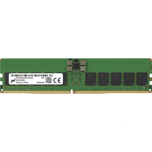 Micron DDR5 RDIMM           48GB 1Rx4 4800 CL40 (24Gbit)