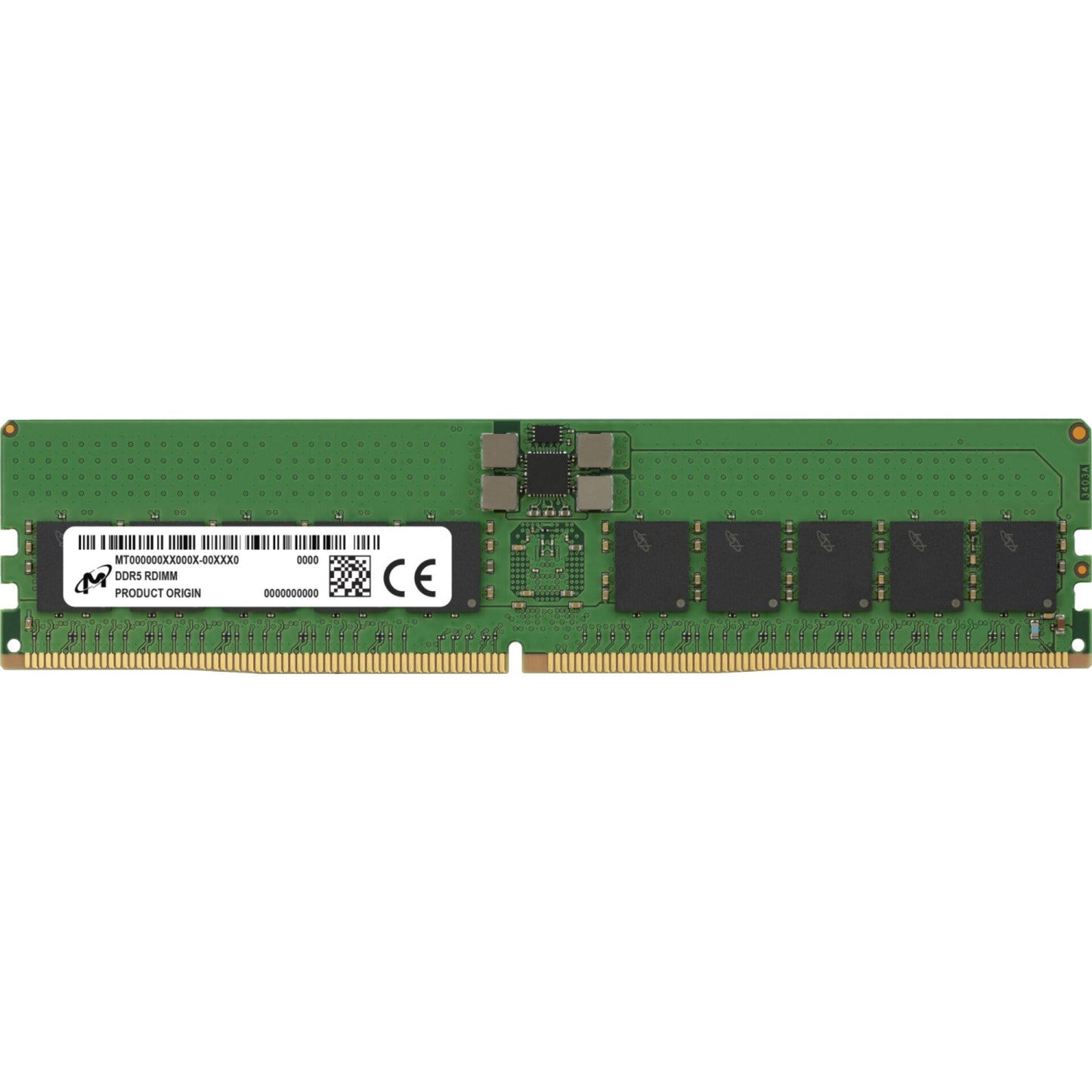 Micron DDR5 RDIMM           48GB 1Rx4 5600 CL46 (24Gbit)