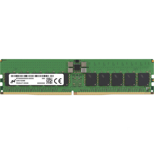 Micron DDR5 RDIMM           48GB 2Rx8 4800 CL40 (24Gbit)