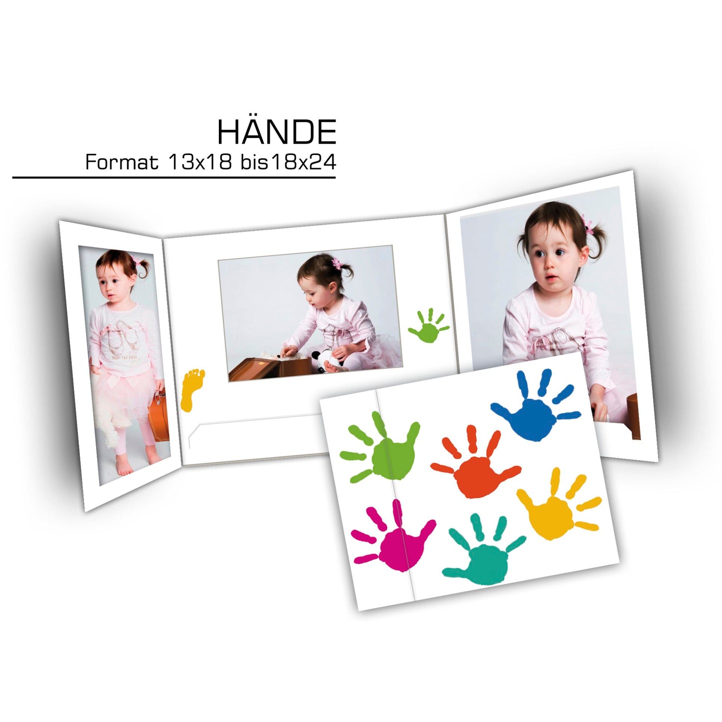 1x25 Daiber  Hands         13x18 Portrait folders for children