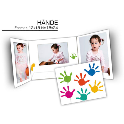 1x25 Daiber  Hands         13x18 Portrait folders for children