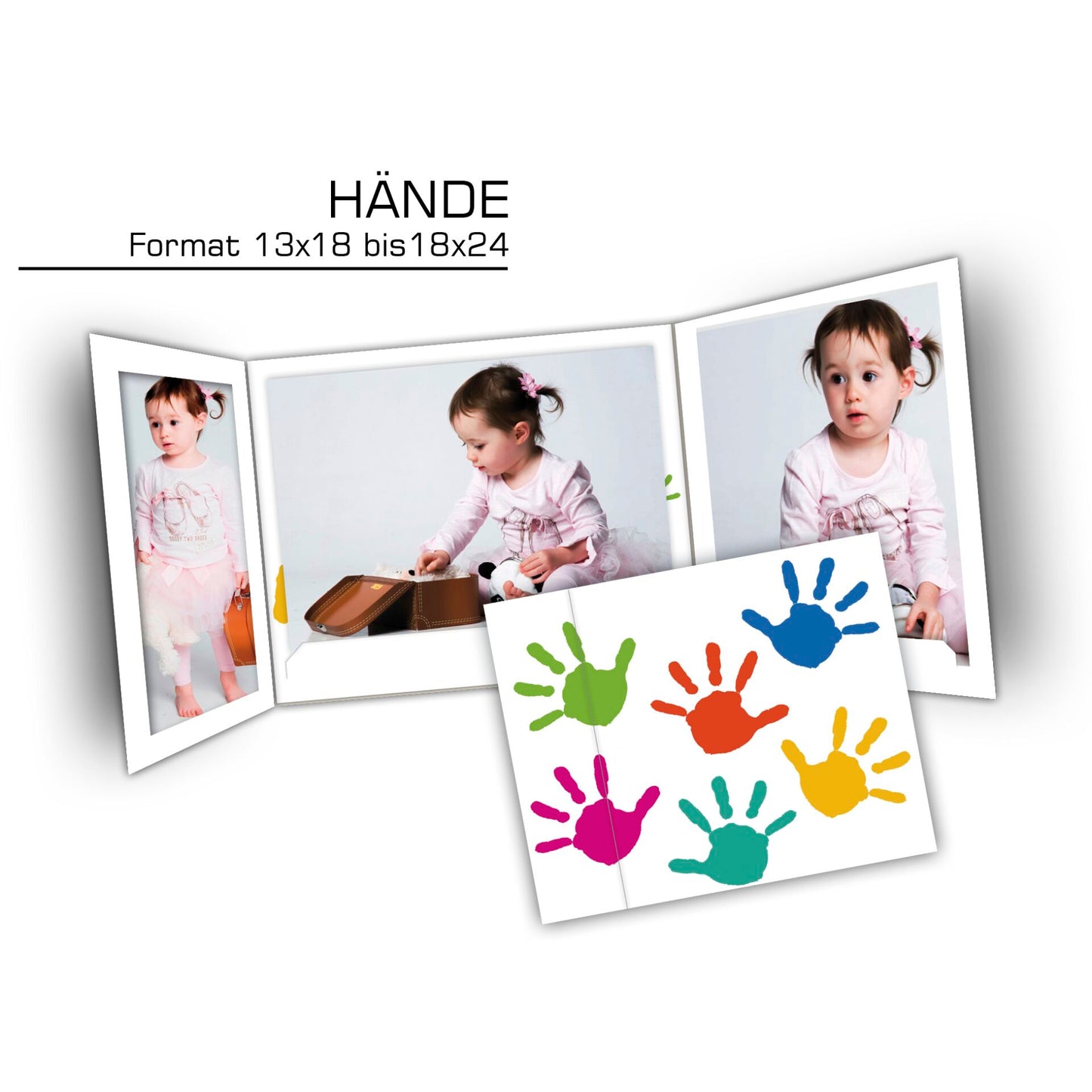 1x25 Daiber  Hands         13x18 Portrait folders for children