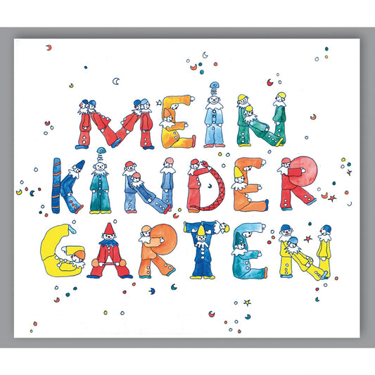 1x25 Daiber  Clowns-Mein Kinder- Garten  Portrait folders kids