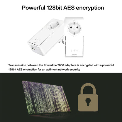 Strong Powerline adapter Kit EU 2000 Mbit/s