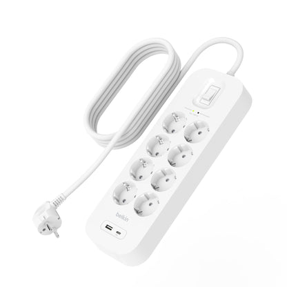Belkin Surge Socket 8-fold, USB-A+C, 900J.SRB003VF2M