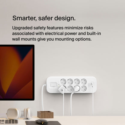 Belkin Surge Socket 8-fold, 2xUSB-C 900J. SRB004vf2M