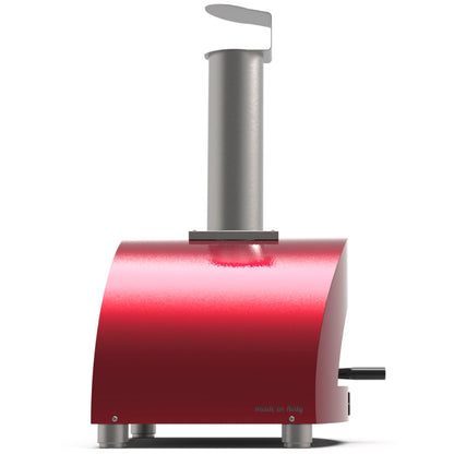 Alfa Forni Moderno 1 Pizza Wood red