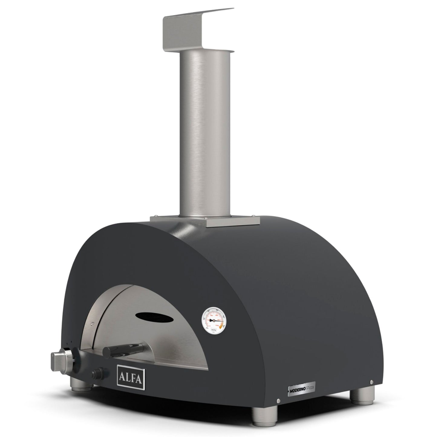 Alfa Forni Moderno 1 Pizza Gas Grey